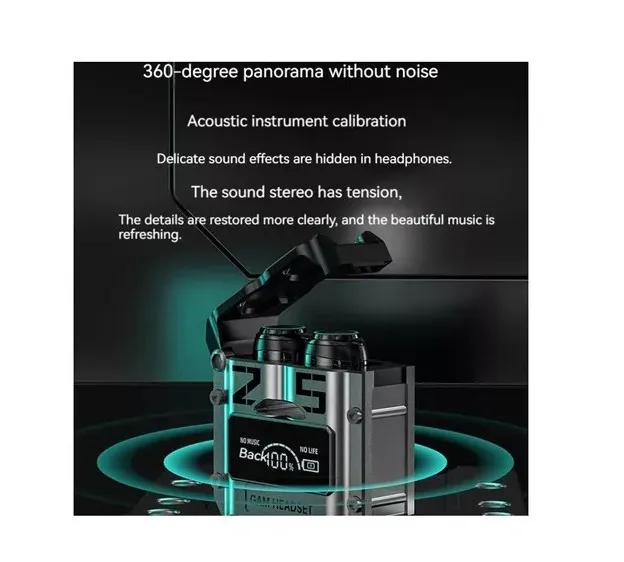 Audífonos Inalámbricos Bluetooth M25: Experiencia de Sonido Inmersiva para Gamers - Audifonos Inalambricos Bluetooth M25