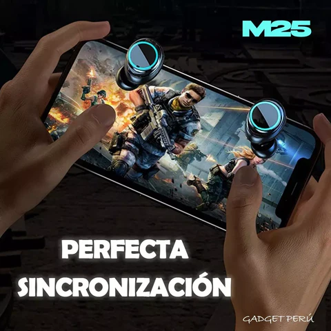 Audífonos Inalámbricos Bluetooth M25: Experiencia de Sonido Inmersiva para Gamers