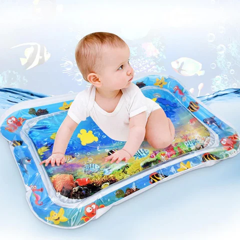 Tapete Inflable de Agua Estimulante para Bebés