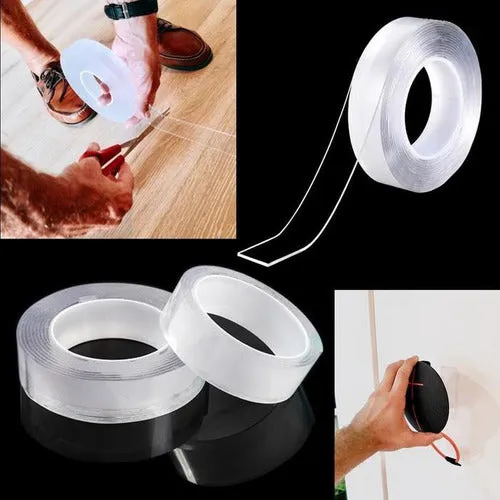 Cinta Doble Faz Ultraresistente: ¡Dile Adiós a los Agujeros en la Pared! - CINTA DOBLE FAZ X 3 UNIDADES