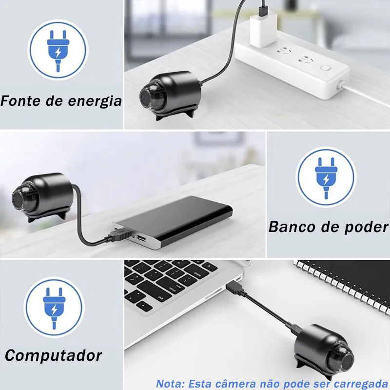 Mini cámara lectora de códigos de barras 2D BS118 - Mini cámara de seguridad