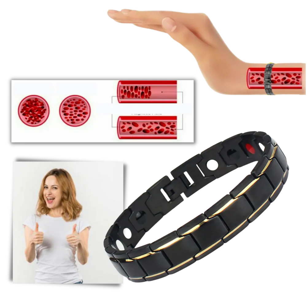 Pulsera Magnética para Perder Peso: Elegancia y Bienestar - Pulsera magnetica perdida de peso