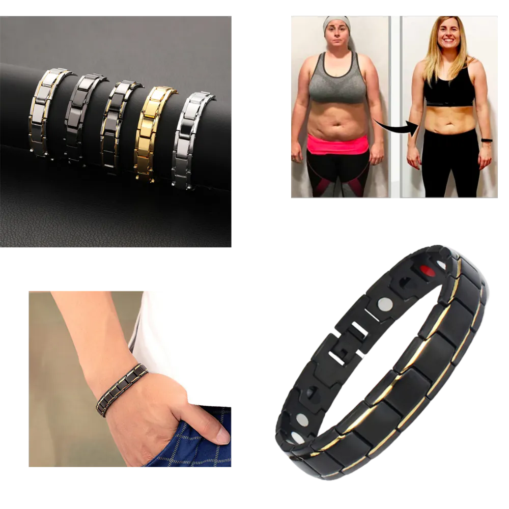 Pulsera Magnética para Perder Peso: Elegancia y Bienestar - Pulsera magnetica perdida de peso