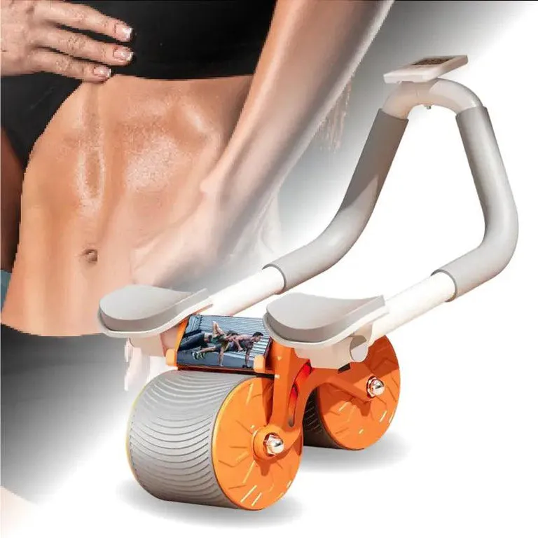 Rueda Abdominal de Rebote Automático: ¡El Camino Más Rápido a un Abdomen Tonificado! - Rueda Abdominal de Rebote Automático