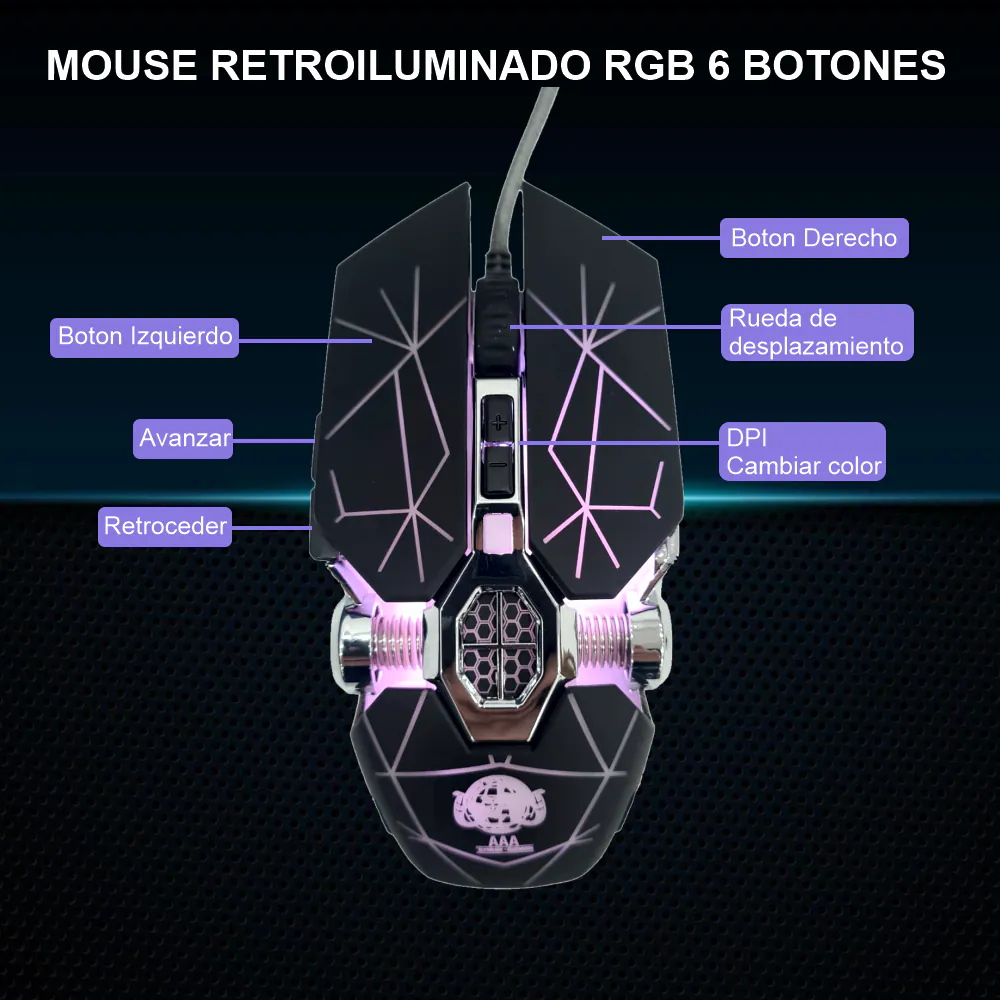 Combo Gamer Para Celular RGB 3en1 G98: ¡Experiencia de Juego Inmersiva al Alcance de Tu Mano! - Combo Gamer Para Celular Rgb 3en1 G98