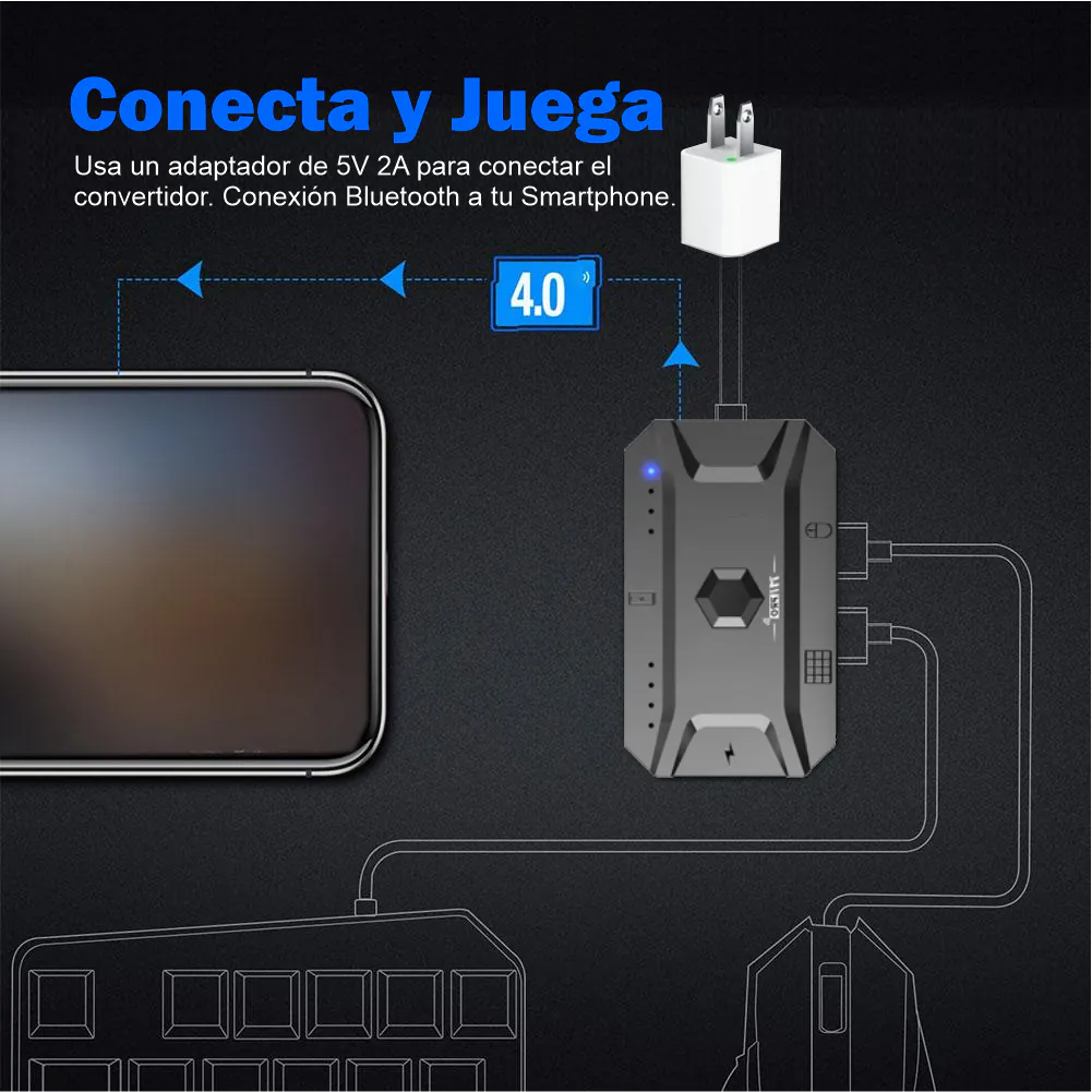 Combo Gamer Para Celular RGB 3en1 G98: ¡Experiencia de Juego Inmersiva al Alcance de Tu Mano! - Combo Gamer Para Celular Rgb 3en1 G98