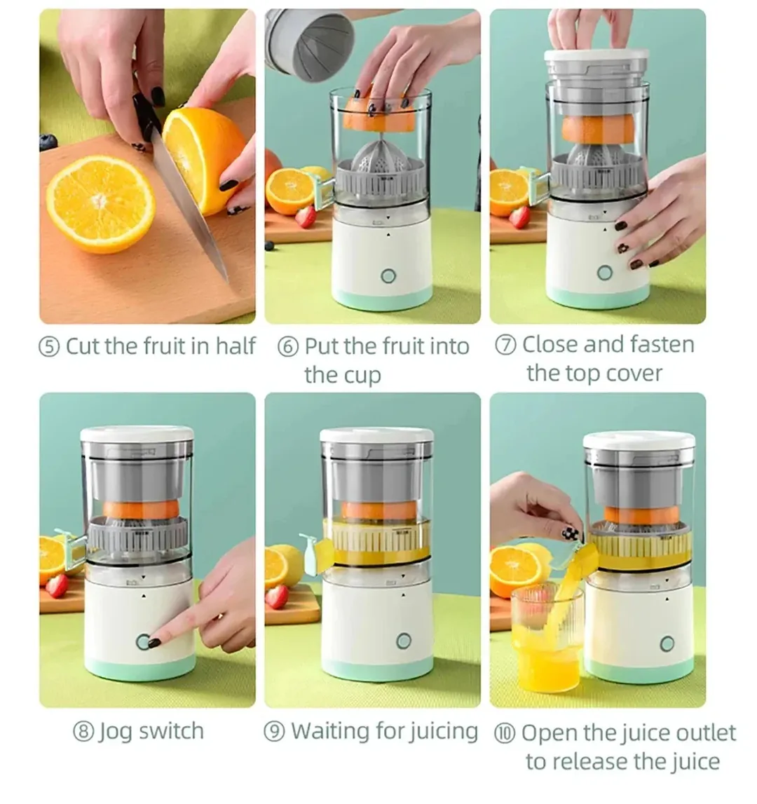 EXPRIMIDOR JUGOS PORTATIL - H40