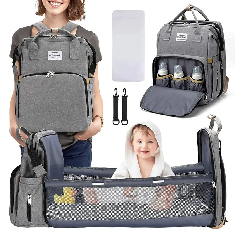 PAÑALERA 3EN1 CON CAMBIADOR: ¡La solución perfecta para padres modernos!
