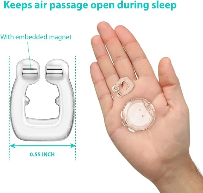 CLIP NASAL ANTIRRONQUIDO X 2: Duerme sin interrupciones - CLIP NASAL ANTIRRONQUIDO X 2