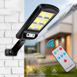 Lámpara Solar con Sensor + Control: Iluminación Inteligente para Exteriores - Lampara solar con sensor + Control