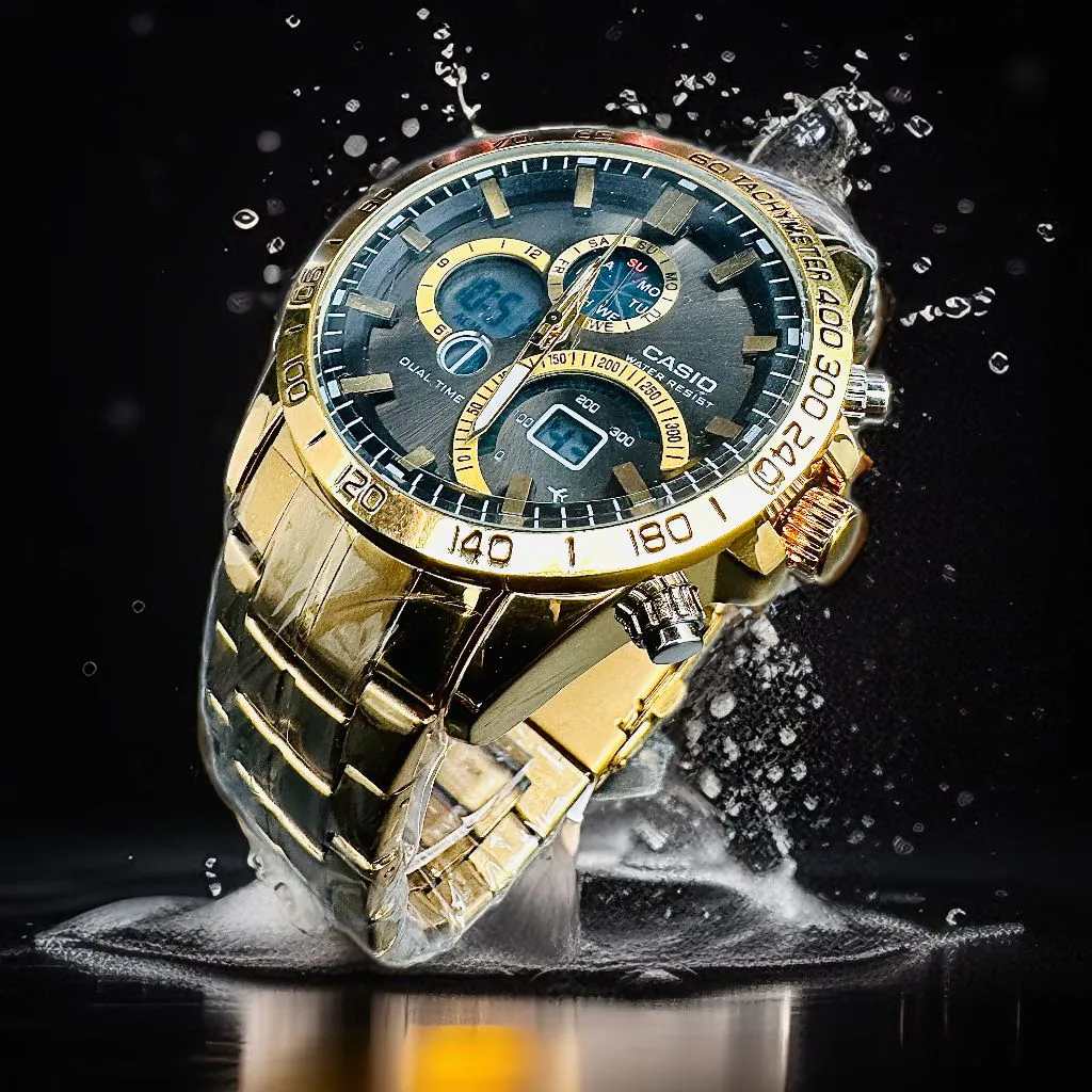 Reloj Casio Doble Hora R4: Estilo y Precisión en Tu Muñeca - RELOJ CASIO DOBLE HORA R4