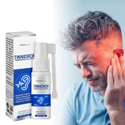 TINNIDROP SPRAY LIMPIADOR DE OIDO: Alivio Natural y Seguro para el Tinnitus - TINNIDROP SPRAY LIMPIADOR DE OIDO