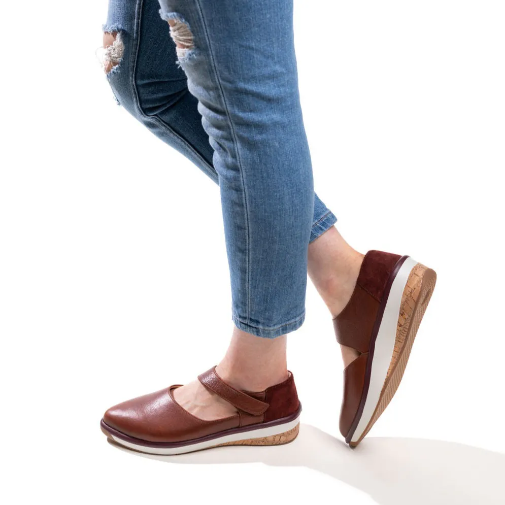Hermosa Mafalda: Marie Flat COGNAC - Hermosa mafalda