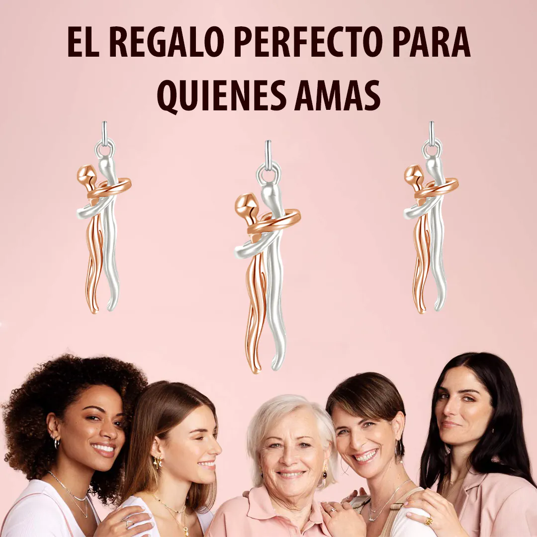 COLLAR-PAREJA: Un Abrazo Eterno para tu Amor - COLLAR-PAREJA