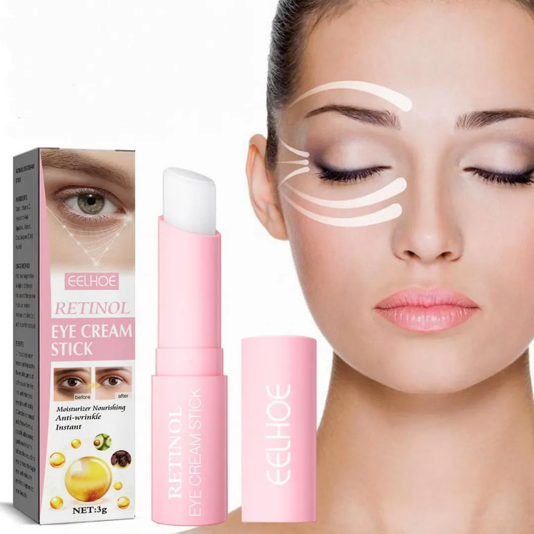 CREMA DE RETINOL EN BARRA PARA OJOS: ¡Dile Adiós a las Arrugas y Ojeras! - CREMA DE RETINOL EN BARRA PARA OJOS