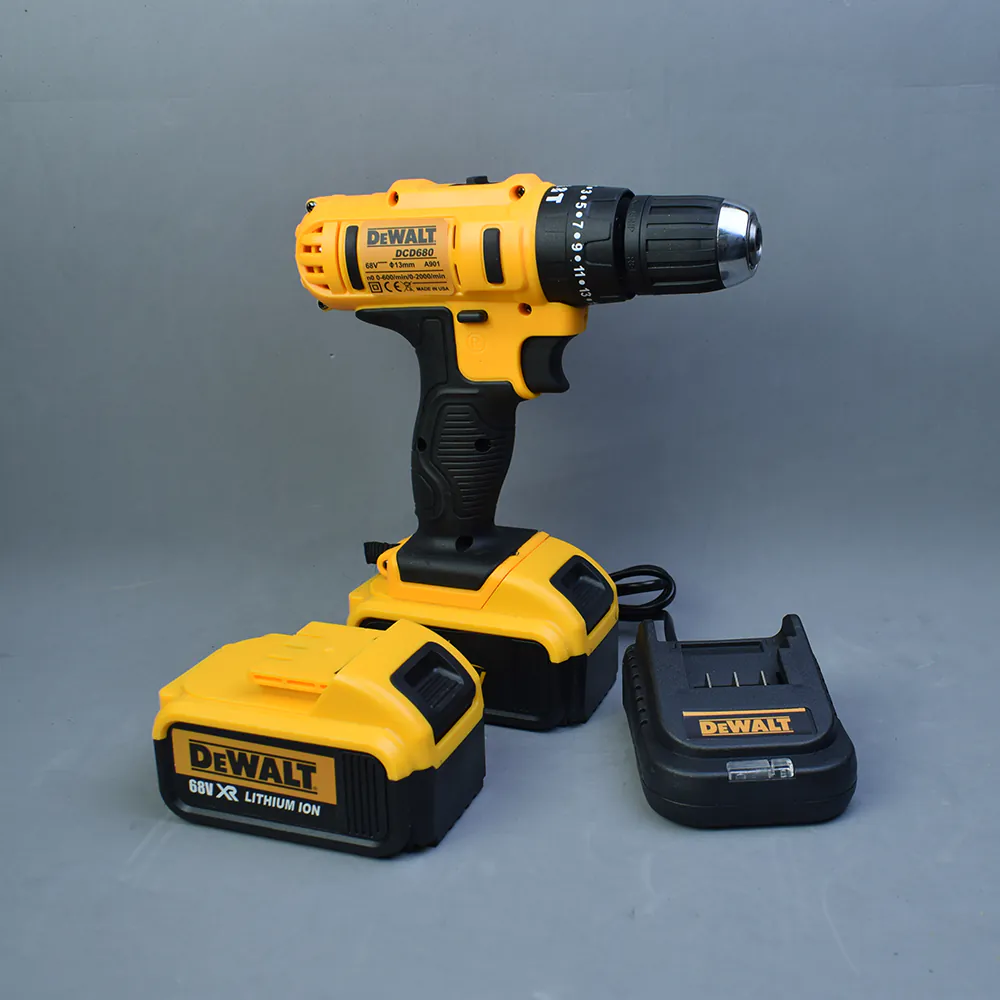 Taladro Destornillador 48V: ¡Potencia Incomparable para Tus Proyectos! - taladro DEWALT 2 bateras 48 v