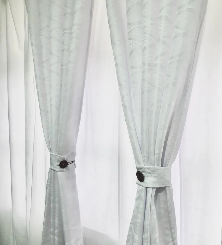 Cortinas Cortina Con Velo 2 En 1 TH: Elegancia y Luz Suave para tu Hogar - Cortina Con Velo 2 En 1 TH.