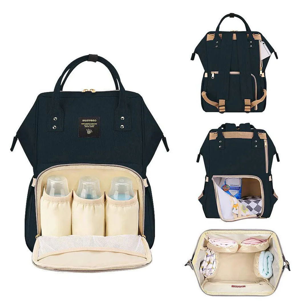 Pañalera Cambiador Bebé Morral Con USB: ¡La Compañera Perfecta para Mamás Modernas! - Pañalera Cambiador Bebé Morral Con USB
