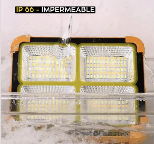 Reflector Lampara Led Portátil Solar Ext: ¡Ilumina tus aventuras con energía solar! - Reflector Lampara Led Portátil Solar Ext