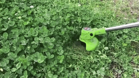 GUADAÑA PORTÁTIL COMPLETA 2 BATERÍAS: ¡El aliado perfecto para un jardín impecable!