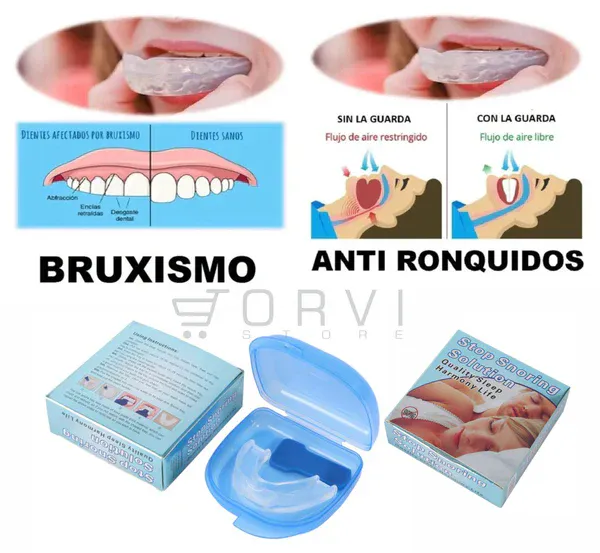 PROTECTOR BUCAL ANTIBRUXISMO: RoncaStop™ - PROTECTOR BUCAL ANTIBRUXISMO