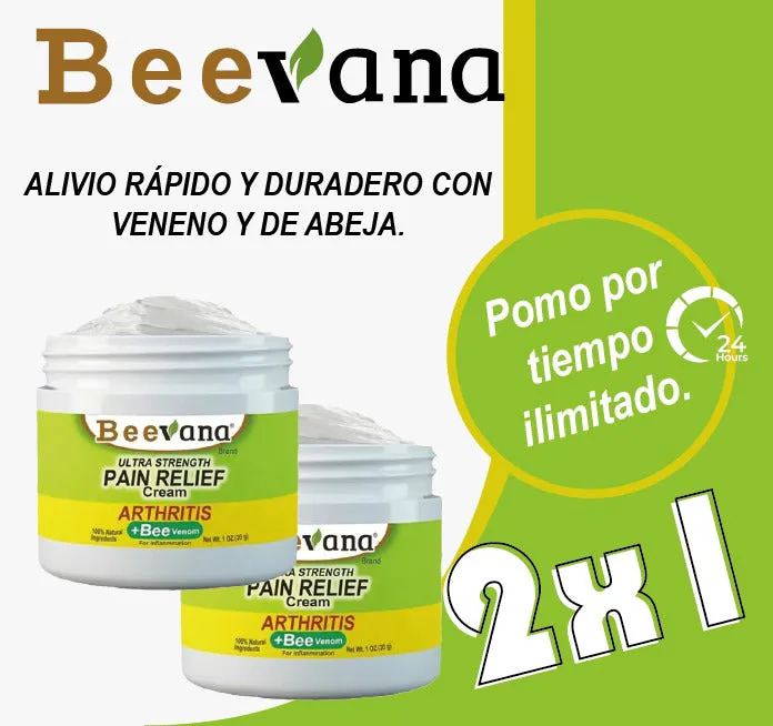Beevana Crema para Dolores y Articulaciones: Alivio Natural para tus Molestias - Beevana crema dolores y articulaciones 2