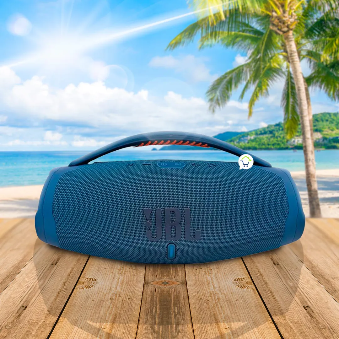 PARLANTE BOOM BOX 3 LED 1.1 JBL: Experimenta el Sonido Incomparable - PARLANTE BOOM BOX 3 LED 1.1 JBL