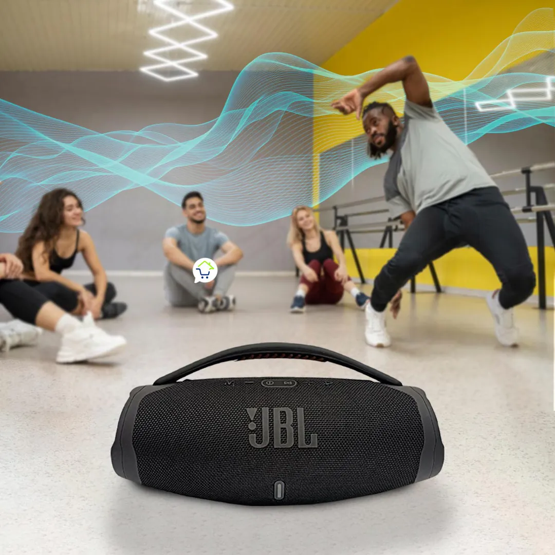 PARLANTE BOOM BOX 3 LED 1.1 JBL: Experimenta el Sonido Incomparable - PARLANTE BOOM BOX 3 LED 1.1 JBL