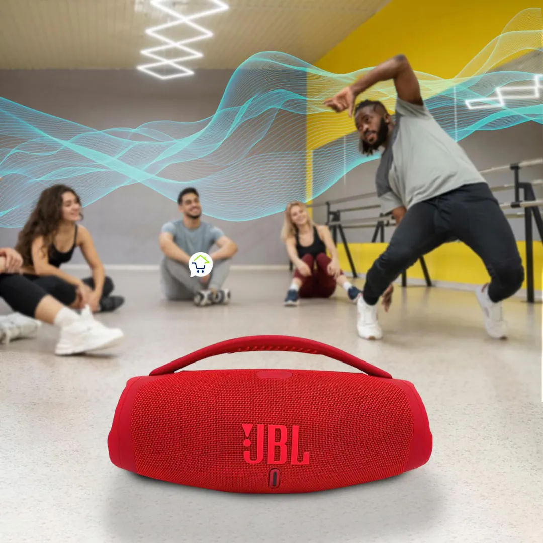 PARLANTE BOOM BOX 3 LED 1.1 JBL: Experimenta el Sonido Incomparable - PARLANTE BOOM BOX 3 LED 1.1 JBL