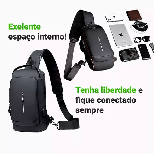Canguro Bolso Antirrobo para Hombre: Seguridad y Estilo en Movimiento - Canguro bolso antirrobo para hombre