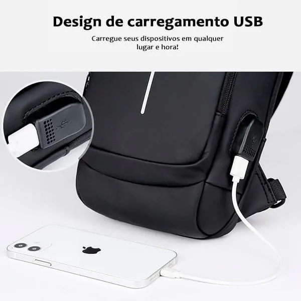 Canguro Bolso Antirrobo para Hombre: Seguridad y Estilo en Movimiento - Canguro bolso antirrobo para hombre