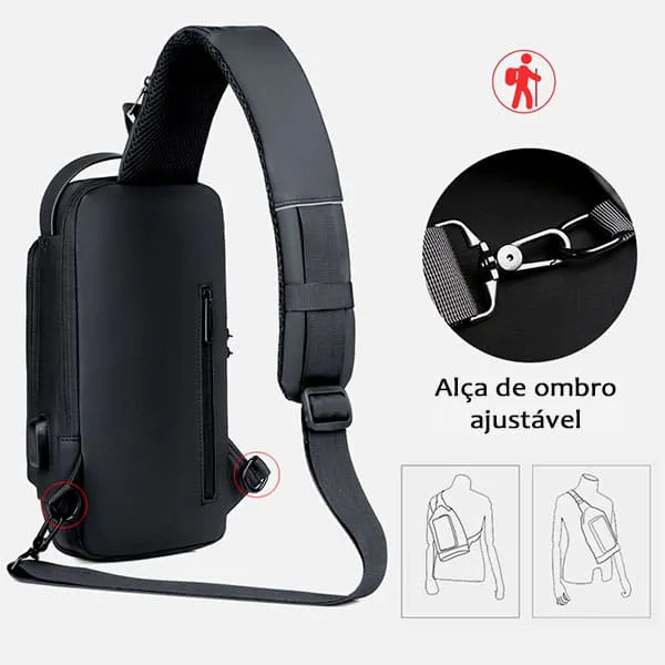 Canguro Bolso Antirrobo para Hombre: Seguridad y Estilo en Movimiento - Canguro bolso antirrobo para hombre