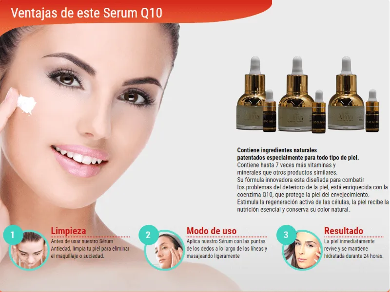 Sérum Q10: Un Elixir Antiedad