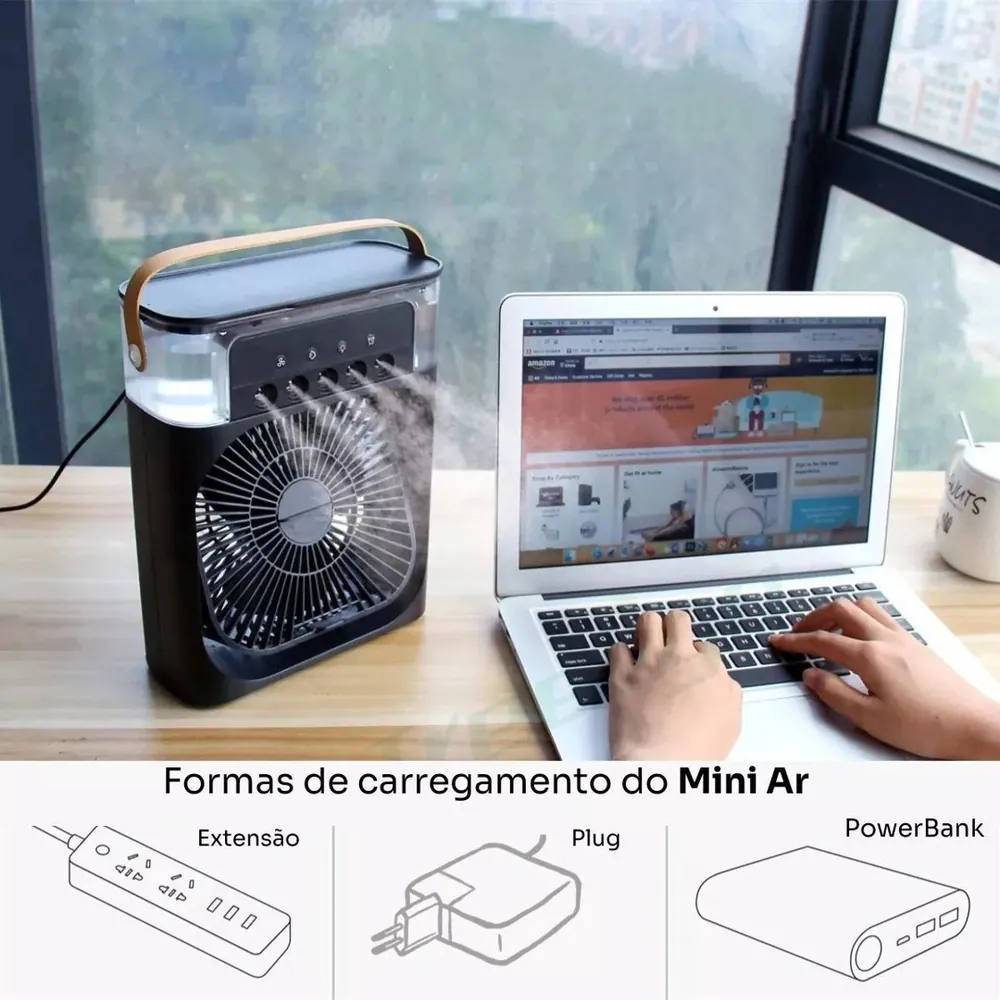 ENFRIADOR AIRE PRO: Tu Oasis Personal de Frescura - ENFRIADOR AIRE PRO