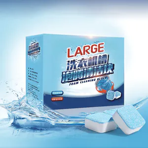 Caja x 12 Pastillas Limpiador de Lavadora: Limpieza Profunda y Frescura Duradera - Caja x 12 Pastilla Limpiador de Lavadora