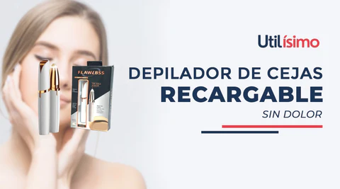 Flawless Depilador de Cejas RECARGABLE: Cejas Perfectas Sin Dolor