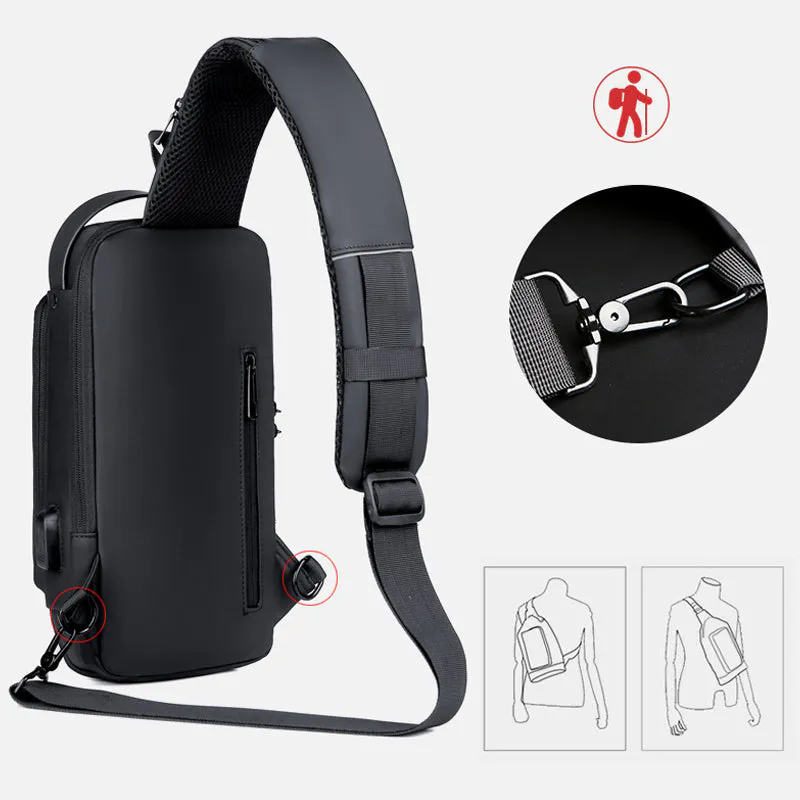 Canguro Bolso Antirrobo para Hombre: Estilo y Seguridad en Cada Aventura - Canguro bolso antirrobo para hombre