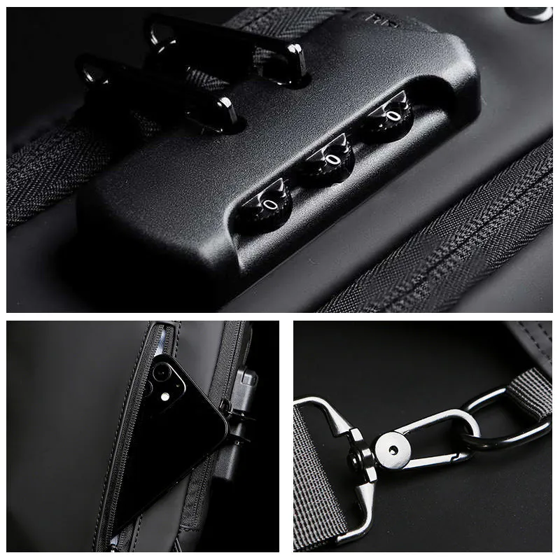 Canguro Bolso Antirrobo para Hombre: Estilo y Seguridad en Cada Aventura - Canguro bolso antirrobo para hombre