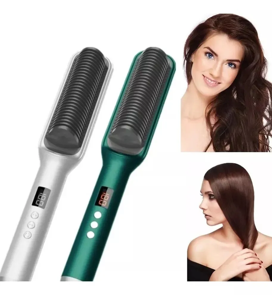 CEPILLO ELECTRICO PARA CABELLO: ¡Dile adiós al frizz y hola a un cabello liso y brillante! - CEPILLO ELECTRICO PARA CABELLO