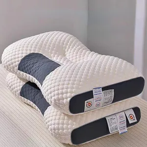 Almohada 3D de Algodón: Experimenta el Sueño Perfecto - Almohada 3d De Algodón Ideal Para Masaje