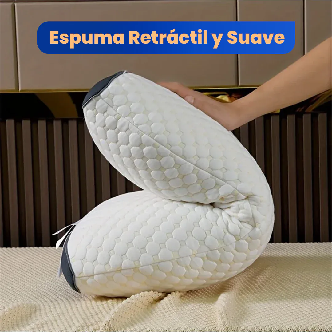 ALMOHADA ORTOPEDICA DE DESCANSO CUELLO: El Sueño Reparador que Necesitas - ALMOHADA ORTOPEDICA DE DESCANSO CUELLO