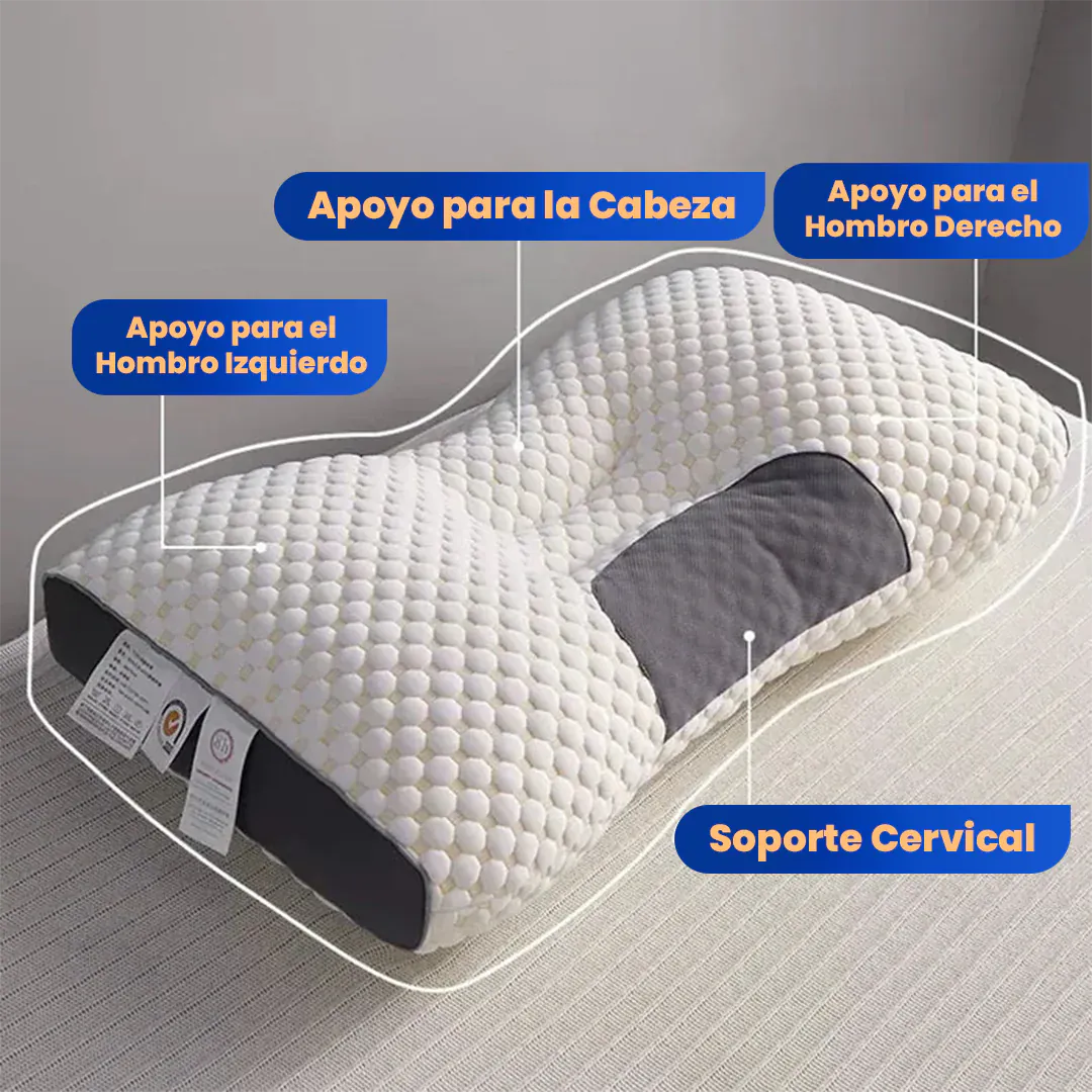 ALMOHADA ORTOPEDICA DE DESCANSO CUELLO: El Sueño Reparador que Necesitas - ALMOHADA ORTOPEDICA DE DESCANSO CUELLO