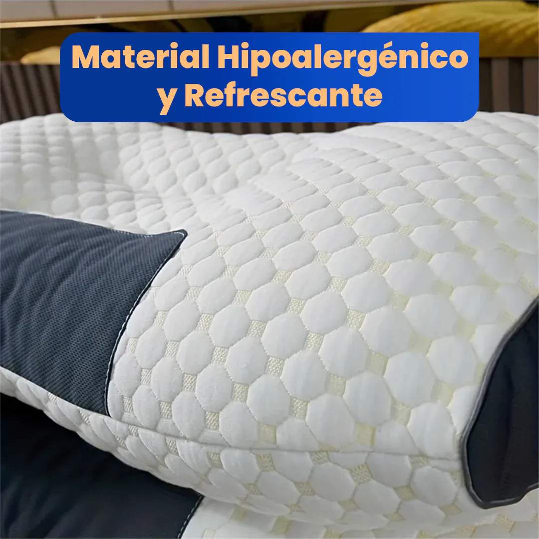 ALMOHADA ORTOPEDICA DE DESCANSO CUELLO: El Sueño Reparador que Necesitas - ALMOHADA ORTOPEDICA DE DESCANSO CUELLO