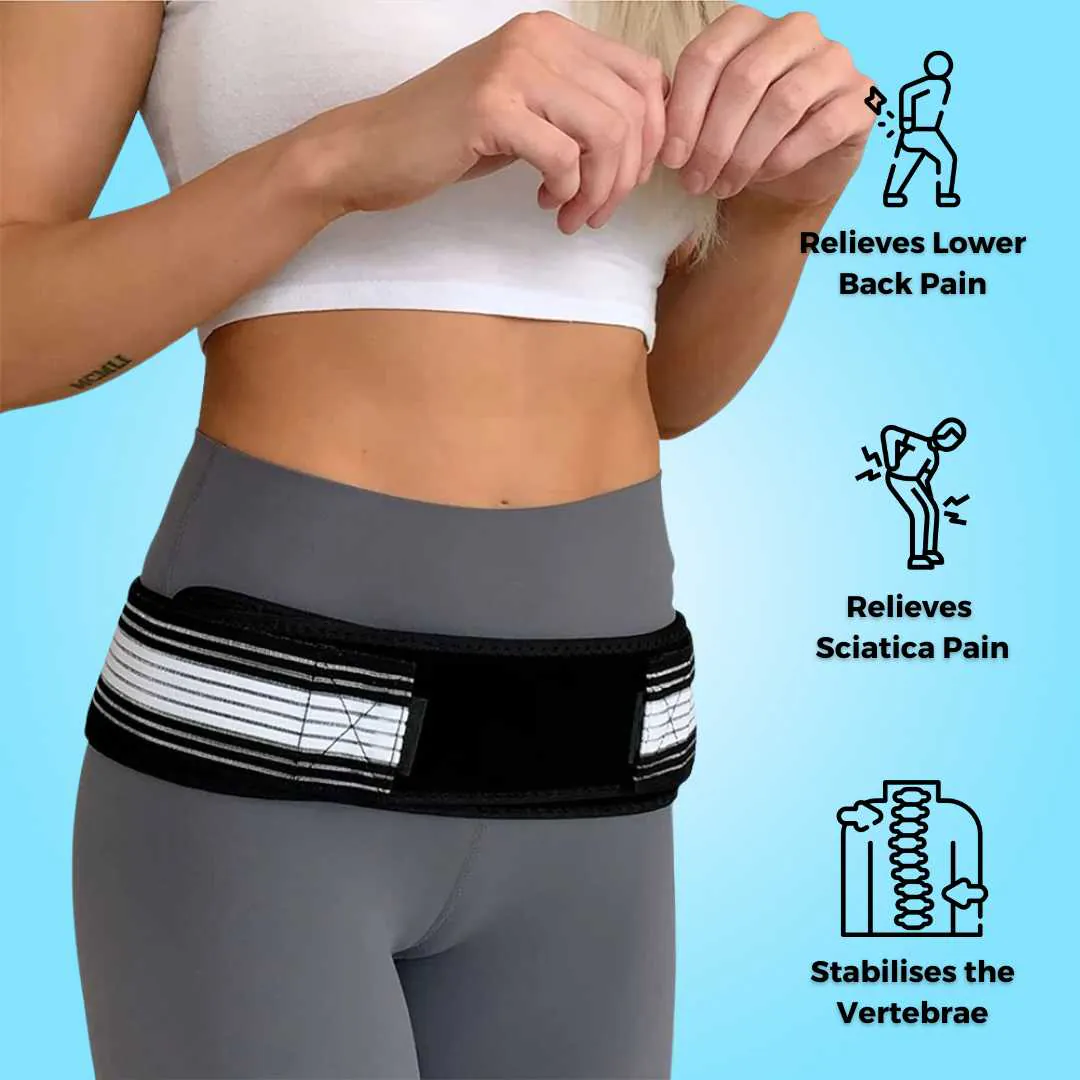 Cinturón Ciática Alivio Dolor Lumbar: ¡Adiós al Dolor de Espalda! - Cinturón Ciática Alivio Dolor Lumbar