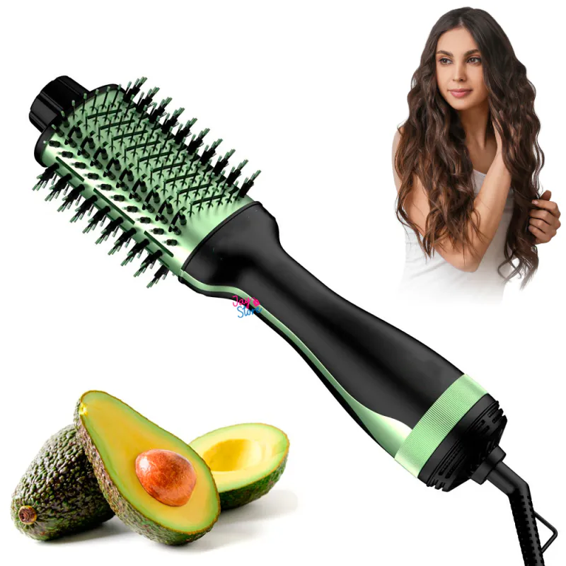 Cepillo Secador Para Cabello Aguacate: ¡Dile Adiós al Frizz y Da la Bienvenida a un Cabello Espectacular! - Cepillo Secador Para Cabello Aguacate