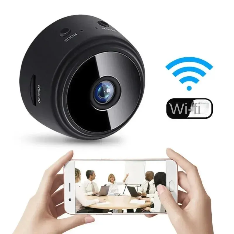 Cámara Mini Espía WiFi A9: Seguridad Discreta para tu Hogar - Cámara Mini Espia Wifi de seguridad  A