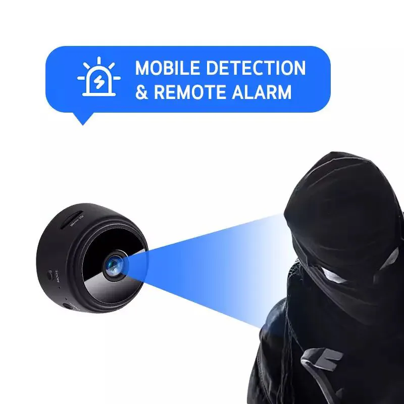 Cámara Mini Espía WiFi A9: Seguridad Discreta para tu Hogar - Cámara Mini Espia Wifi de seguridad  A