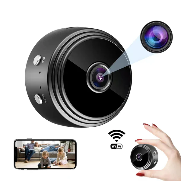 Cámara Mini Espía WiFi A9: Seguridad Discreta para tu Hogar