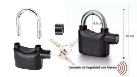 Candado para Moto con Alarma: ¡Máxima Seguridad para Tu Moto!