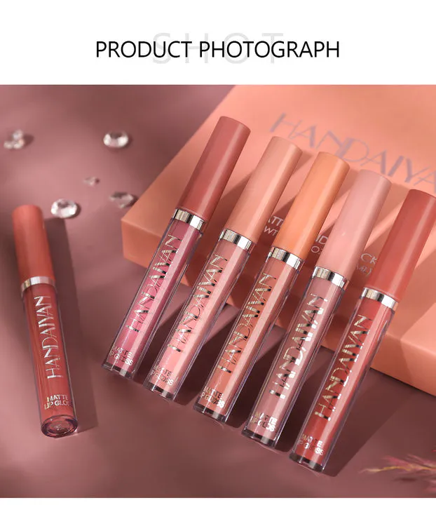 SET LABIALES x6 HANDAIYAN: Labios Voluminosos y Cautivadores - SET LABIALES x6 HANDAIYAN